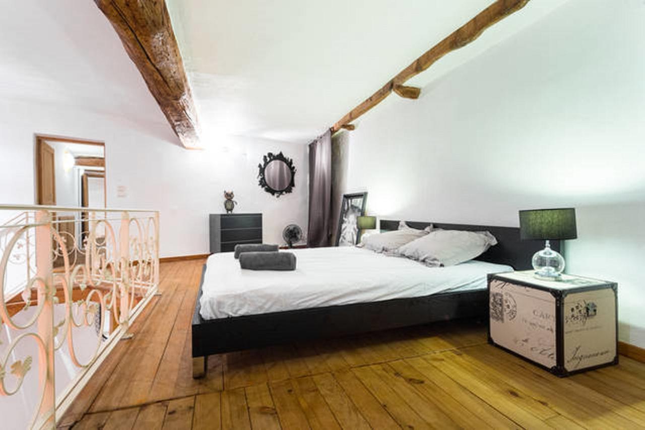 Apartmán Le Prefecture - Luxueux F3 En Duplex, Ascenseur, Coeur Vieux-Nice Exteriér fotografie