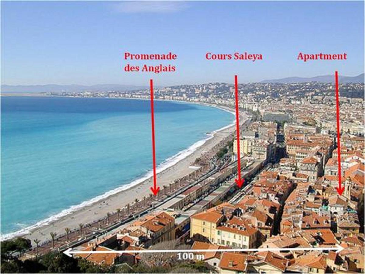 Apartmán Le Prefecture - Luxueux F3 En Duplex, Ascenseur, Coeur Vieux-Nice Exteriér fotografie