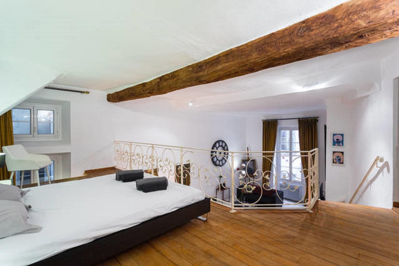 Apartmán Le Prefecture - Luxueux F3 En Duplex, Ascenseur, Coeur Vieux-Nice Exteriér fotografie