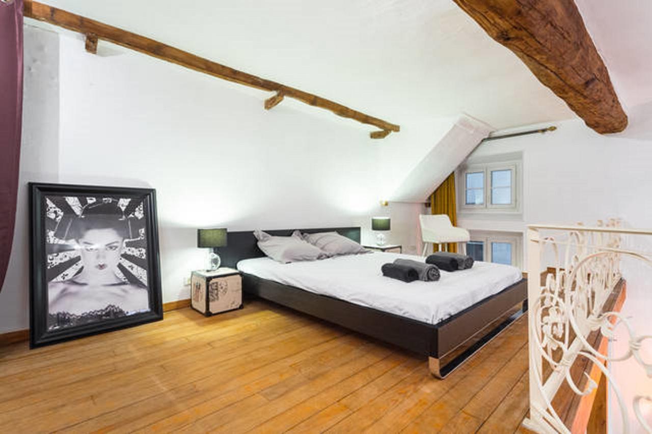 Apartmán Le Prefecture - Luxueux F3 En Duplex, Ascenseur, Coeur Vieux-Nice Exteriér fotografie
