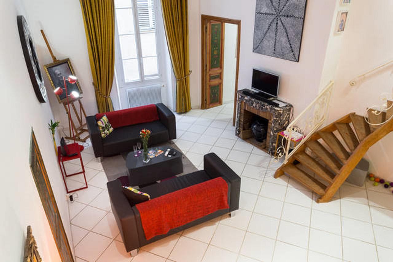 Apartmán Le Prefecture - Luxueux F3 En Duplex, Ascenseur, Coeur Vieux-Nice Exteriér fotografie